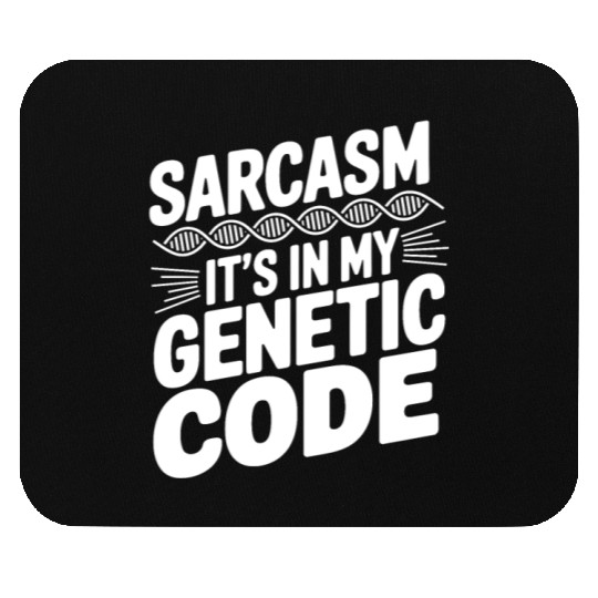Sarcastic Genealogy DNA Test Genetics Biologist Mouse Pads
