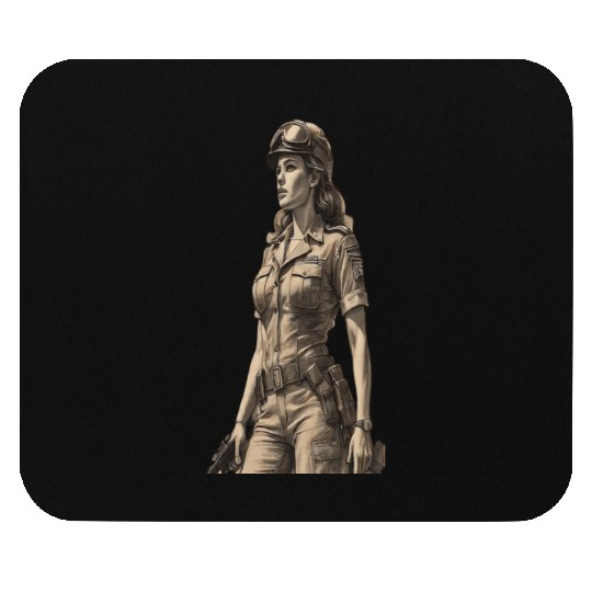 Fearless Defender: Strong, Bold, and Unstoppable Mouse Pads