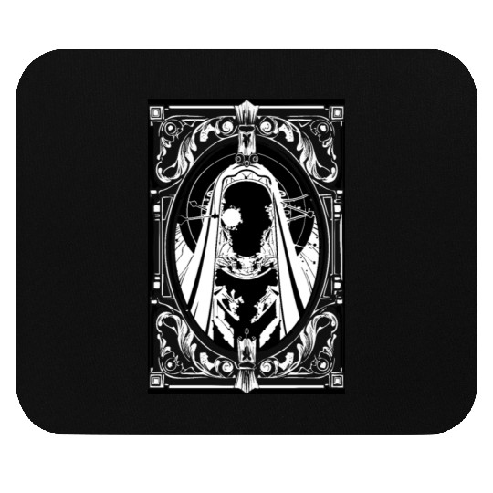 Saint Robot Art Nouveau Mouse Pads