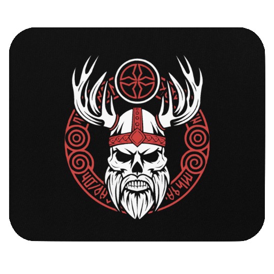 Asatru Valhalla Scandinavian Pride Norsemen Viking Mouse Pads