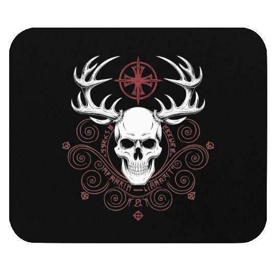 Asatru Valhalla Scandinavian Pride Norsemen Viking Mouse Pads