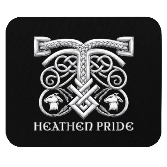 Asatru Valhalla Scandinavian Pride Norsemen Viking Mouse Pads