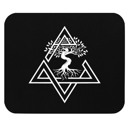 Asatru Valhalla Scandinavian Pride Norsemen Viking Mouse Pads
