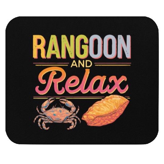 Crab Rangoon Lover American Chinese Sea Food Mouse Pads
