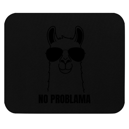 No problama - cool Lama Mouse Pads