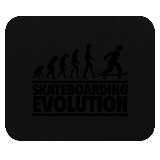 Skateboarding Evolution Mouse Pads
