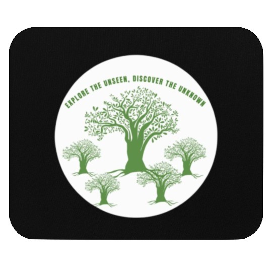 Green Tree Environmentalism Advocacy Mouse Pads