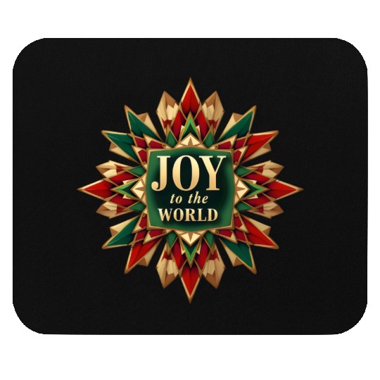Joy the world Mouse Pads
