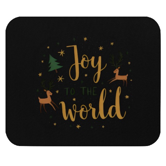 Joy the world Mouse Pads