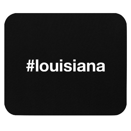 LOUISIANA Hashtag Mouse Pads