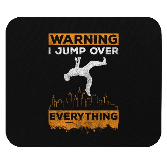 Freerunning Jumping Courageous Fast Mouse Pads
