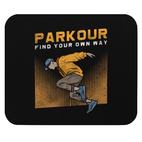 Parkour Extreme Underground Stunt Mouse Pads