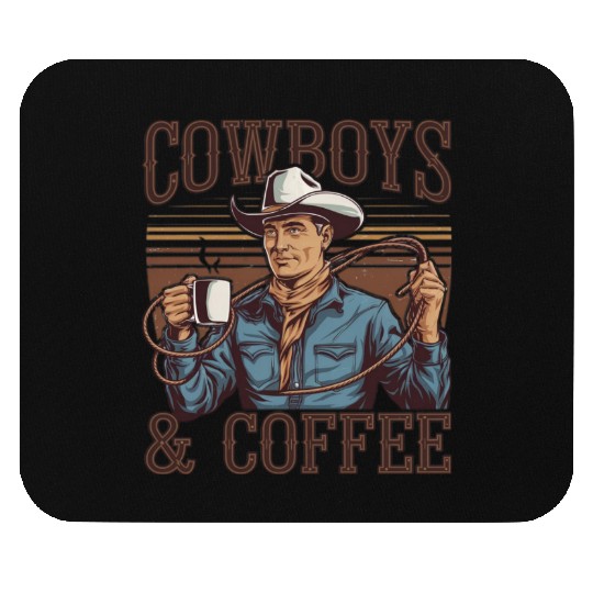 Ride Like a Cowboy Mouse Pads