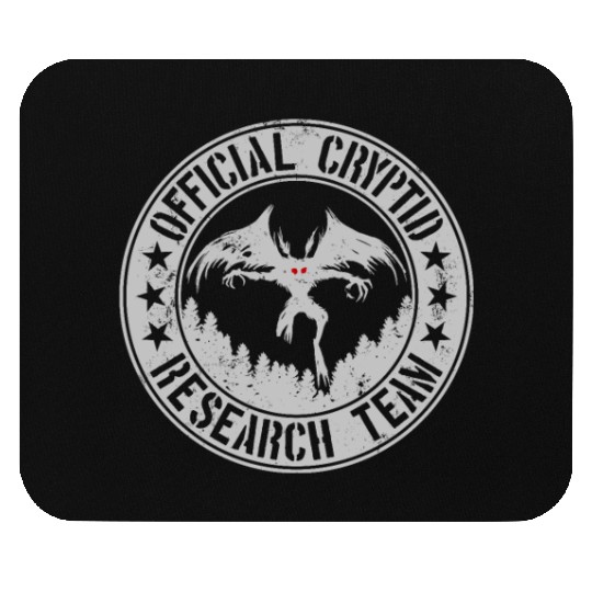 Official Cryptid Research Team | Cryptids Mothman Mouse Pads