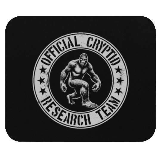 Official Cryptid Research Team Cryptids Sasquatch Mouse Pads