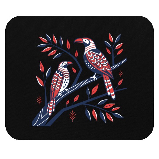 birds Mouse Pads