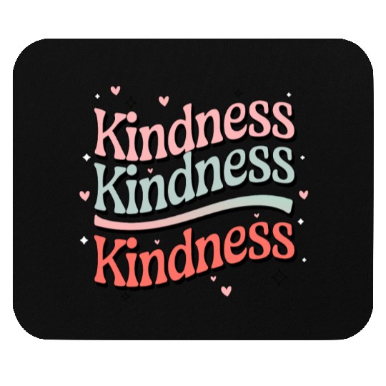 Kindness in Pastels - Spread the Love Mouse Pads