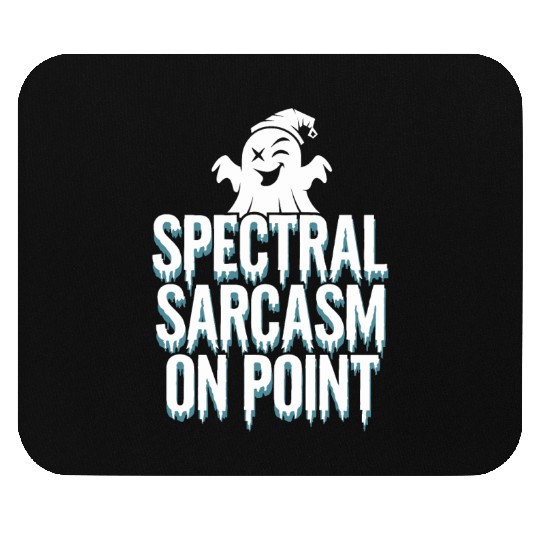 Paranormal Comedy Funny Ghost Humor Lighthearted Mouse Pads
