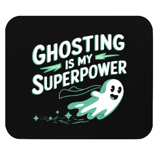 Paranormal Comedy Funny Ghost Humor Lighthearted Mouse Pads