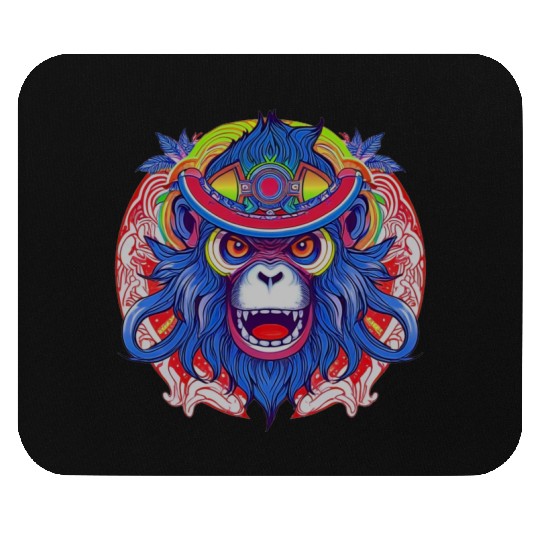 Vibrant Ape Mouse Pads