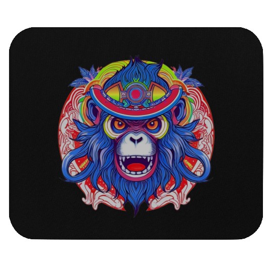 Vibrant Ape Mouse Pads