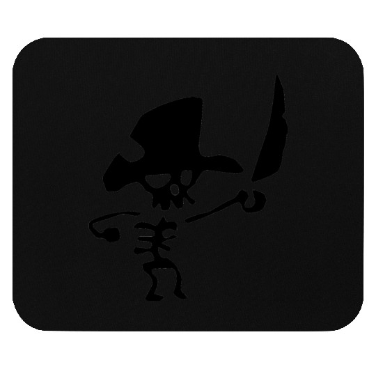 Funny Little Pirate Skeleton Mouse Pads