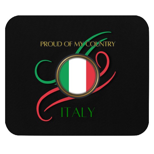 Tricolor Pride: Spirit of Italy Mouse Pads