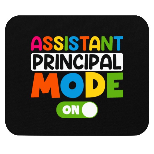 Assistant Principal Mode On 100 days of school Mouse Pads