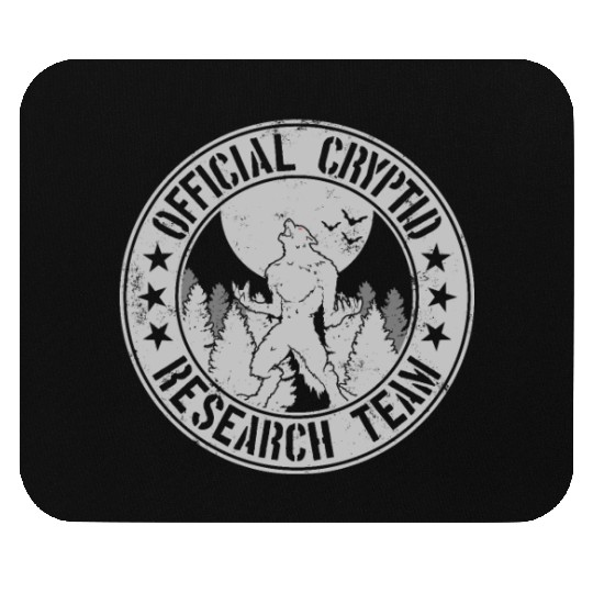 Cryptid Research Team | Werewolf Folklore Dogman Mouse Pads