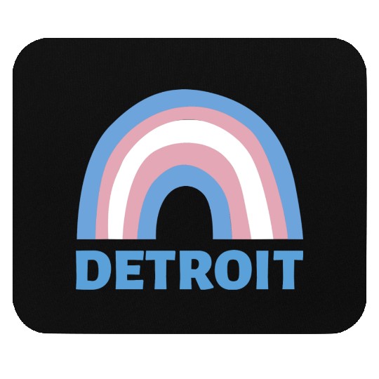 Detroit Transgender Flag Mouse Pads