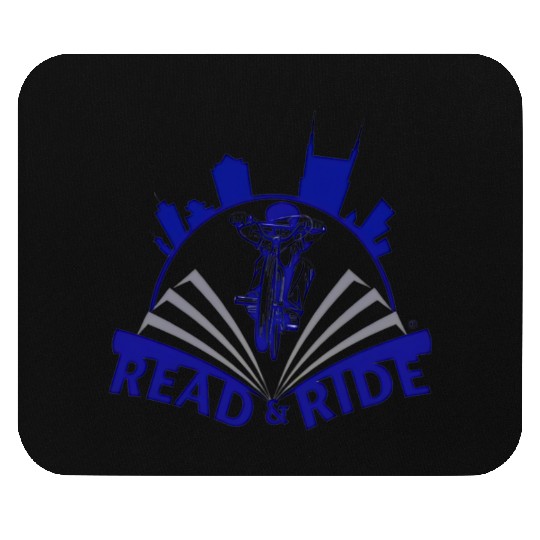 Vintage Read & Ride: Timeless Impact Mouse Pads