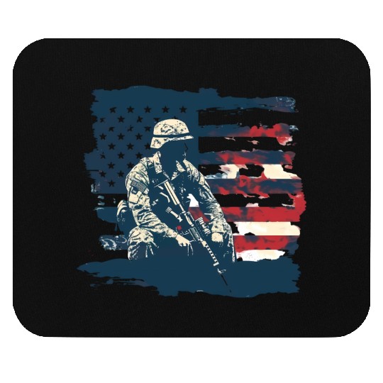 US Memorial Day Mouse Pads