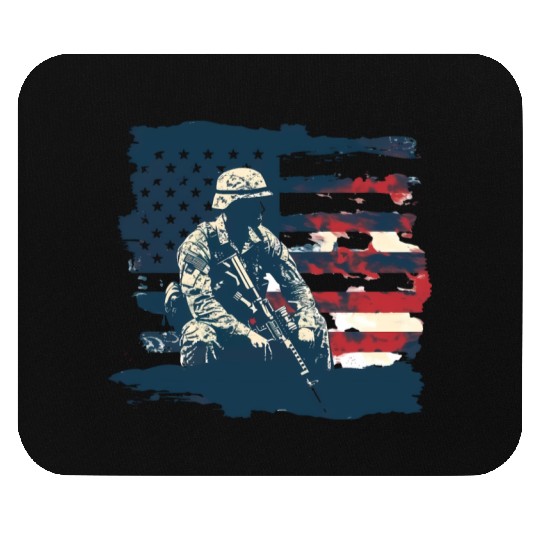 US Memorial Day Mouse Pads