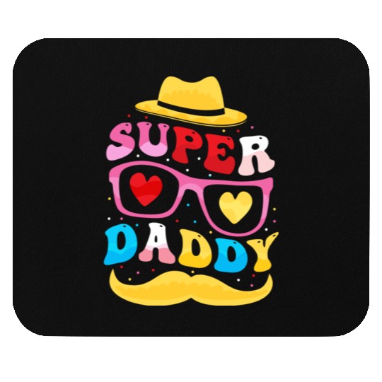 Father’s Day Mouse Pads SUPER DADDY Mouse Pads