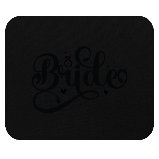 Bride Elegant Wedding Mouse Pads