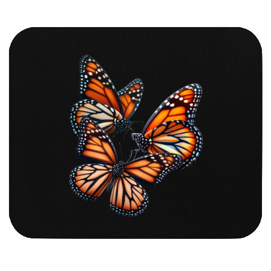 Monarch Butterflies Butterfly Lover Lepidopterist Mouse Pads
