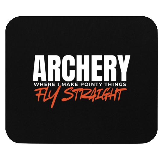 Funny Archery Coach Game Competition for Hunter Mouse Pads