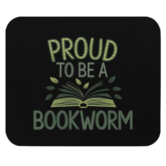 Proud Teacher, Passionate Reader Mouse Pads
