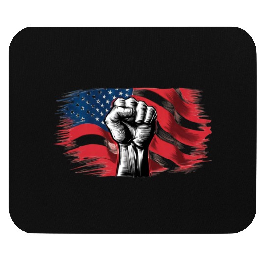 Martin Luther King Day Fight for the poeple Mouse Pads
