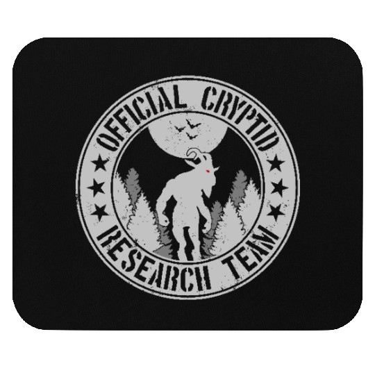 Cryptid Research Team | Aliens Cryptids Goatman Mouse Pads