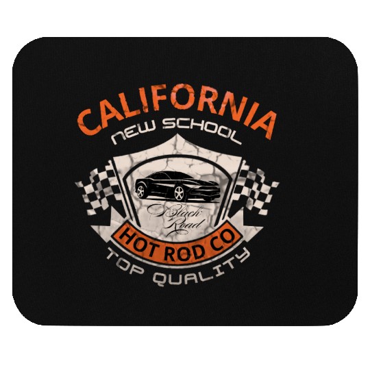 California New School Hot Rod Co. Mouse Pads