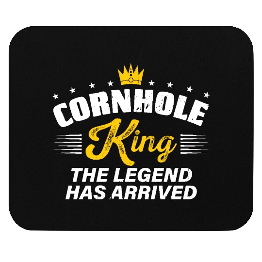 Cornhole King THE LEGEND HAS ARRIVED Cornhole Gift Mouse Pads