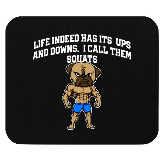 Life Has Its Postal Service and Downs Funny Workout Humor Gym Mouse Pads