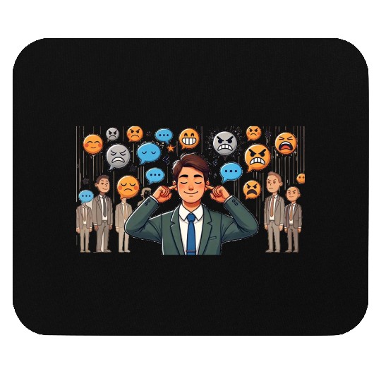 clear mind Mouse Pads