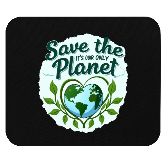 Eco-Friendly Earth Design Mouse Pads
