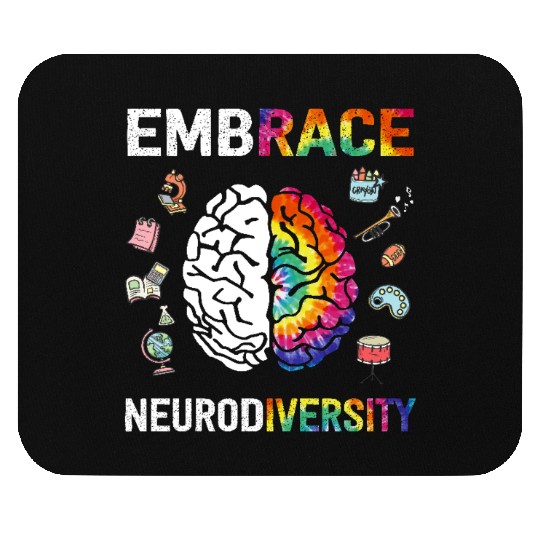 Embrace Neurodiversity Autism Awareness Mouse Pads