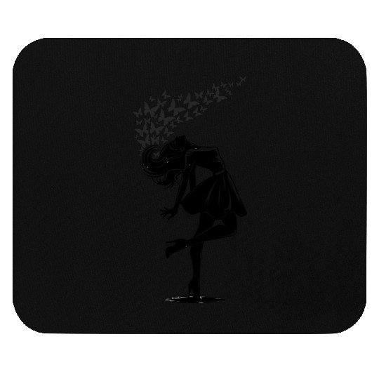 Colorful Butterfly Elegant for All Seasons Mouse Pads
