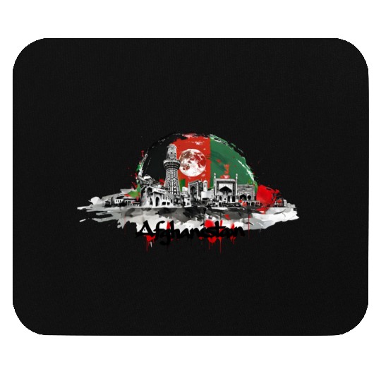 Kabul Store Afghanistan Urban Famous Buildings Mouse Pads