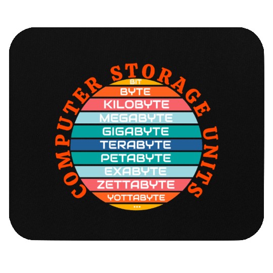 Computer Data Storage Measurement Unit Mouse Pads