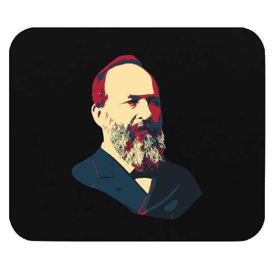 President James Abraham Garfield Mouse Pads